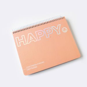 orange happy planner